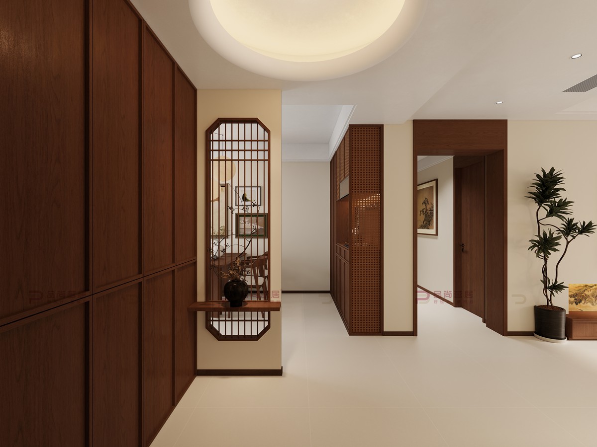 大连城市印象北园套内108平米装修案例分享